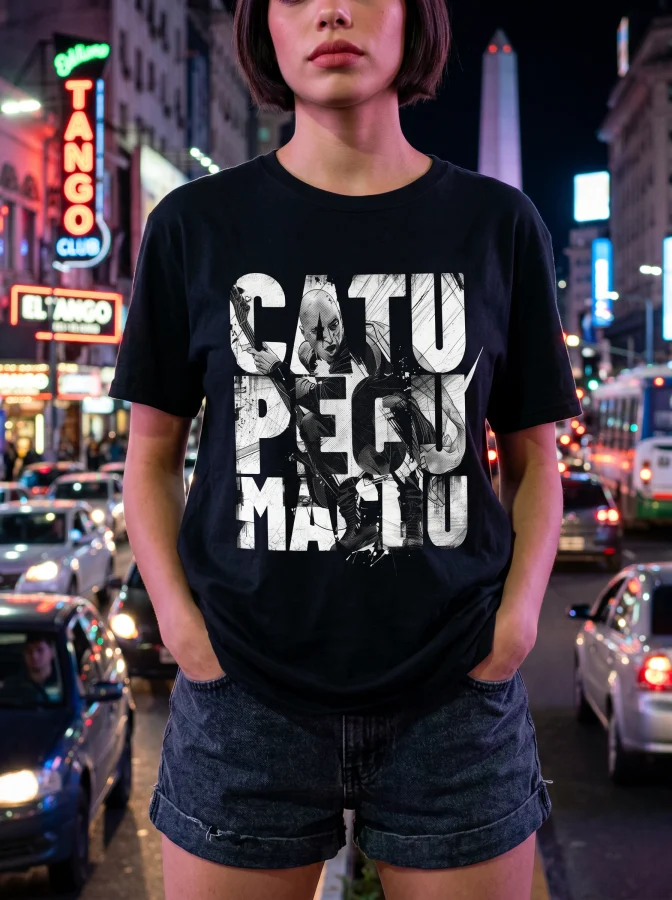 Remera Gaby - Negra